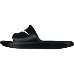 Czarne Klapki Nike Kawa Shower 832528-001. Czarne klapki i japonki męskie Nike, z materiału. W wyprzedaży za 129.00 zł.