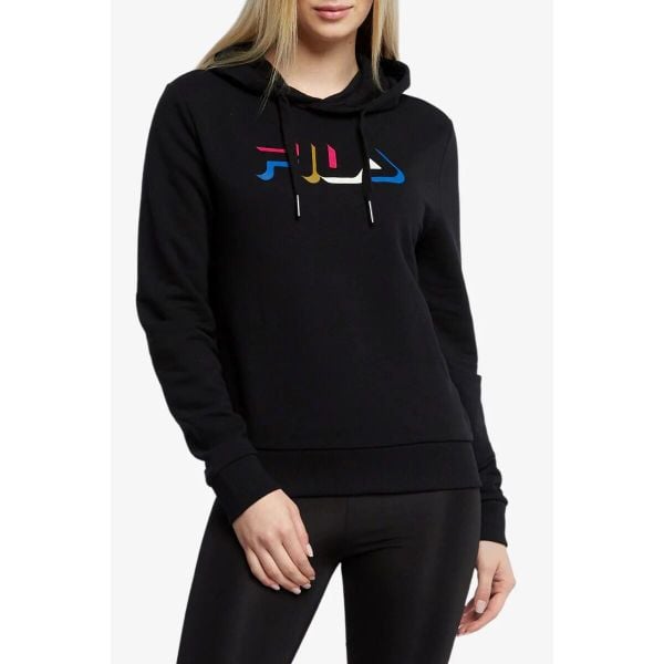 Damska bluza z kapturem Fila Bertiogo. Czarne bluzy z kapturem damskie Fila, xs. Za 167.40 zł.