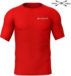 Męska koszulka sportowa Givova Corpus 2 czerwona. Czerwone t-shirty sportowe męskie Givova, m, z elastanu, bez ramiączek, na fitness i siłownię. Za 74.99 zł.