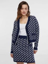 Orsay Kardigan w kolorze granatowo-białym rozmiar: L. Niebieskie kardigany damskie ORSAY, l, bez wzorów. Za 73.93 zł.
