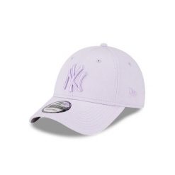 Czapka z daszkiem New Era MLB New York Yankees. Fioletowe czapki męskie New Era, bez wzorów. Za 176.50 zł.
