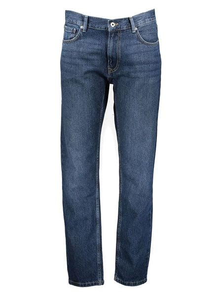 Pepe Jeans Dżinsy "Byron" - Straight fit - w kolorze granatowym rozmiar: W36/L32. Niebieskie jeansy męskie Pepe Jeans. Za 161.73 zł.