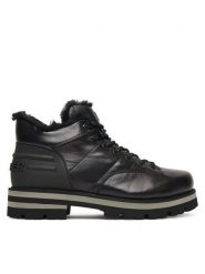 Bogner Trapery Courchevel 33 12544343 Czarny. Czarne buty zimowe męskie Bogner, ze skóry, bez zapięcia. Za 1,699.00 zł.