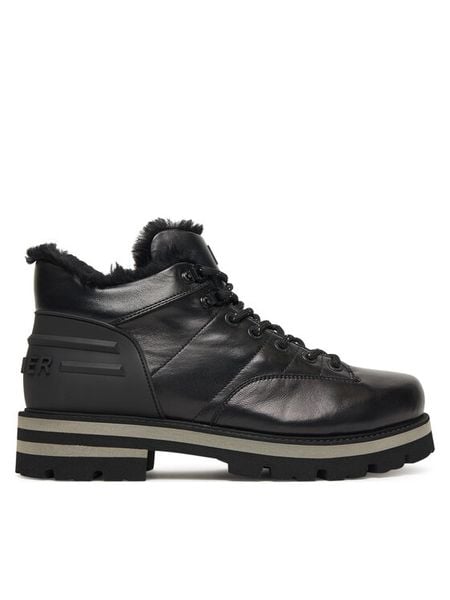 Bogner Trapery Courchevel 33 12544343 Czarny. Czarne buty zimowe męskie Bogner, ze skóry, bez zapięcia. Za 1,699.00 zł.