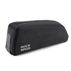 Torba na ramę na górną rurę Rockbros 0,9L - Czarna. Czarne torebki klasyczne damskie ROCKBROS, bez wzorów, z materiału, bez dodatków. Za 107.60 zł.