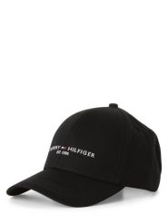 Tommy Hilfiger czapka z daszkiem Mężczyźni Bawełna czarny, ONE SIZE. Czarne czapki męskie Tommy Hilfiger, bez wzorów, z bawełny. Za 199.95 zł.