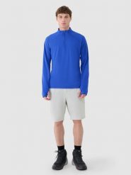 4F Spodenki trekkingowe 4Way Stretch męskie - szare XXL. Szare szorty męskie 4f, z elastanu, bez kołnierzyka. W wyprzedaży za 129.99 zł.