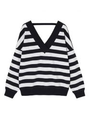 TATUUM Bluza "Neko" w kolorze granatowo-białym rozmiar: S. Białe bluzy bez kaptura damskie Tatuum, s. Za 159.59 zł.