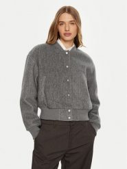 REPLAY Kurtka bomber W7860 .000.85010 Szary Regular Fit. Szare kurtki damskie Replay, m, bez wzorów, z syntetyku, bez kaptura. Za 619.99 zł.