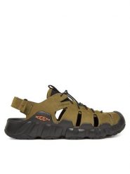 Keen Sandały Hyperport Fisherman 1030722 Zielony. Zielone sandały męskie Keen, ze skóry, bez zapięcia. Za 399.99 zł.
