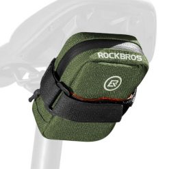 Torba rowerowa pod siodełko narzędziowa Rockbros F006. Brązowe torebki klasyczne damskie ROCKBROS, bez wzorów, z materiału, bez dodatków. Za 59.99 zł.