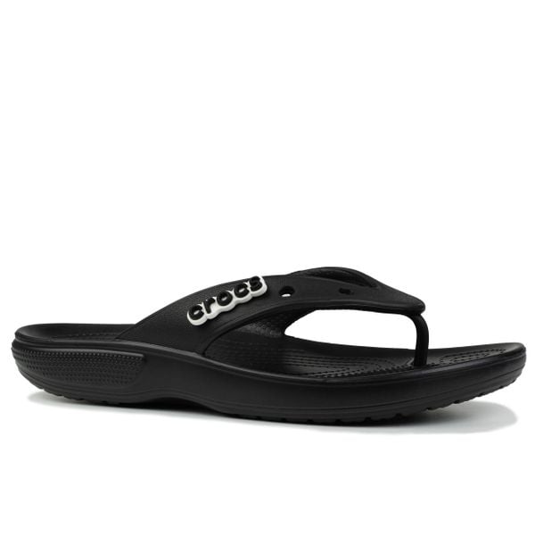 Klapki japonki męskie sportowe Crocs CLASSIC CROCS FLIP. Czarne klapki i japonki męskie Crocs, z materiału. Za 109.00 zł.