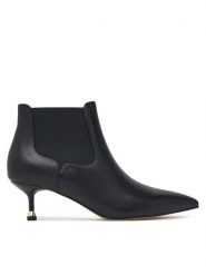 Liu Jo Botki SXX019 PX885 Czarny. Czarne botki damskie Liu Jo, bez obcasa, na szpilce, bez zapięcia. Za 829.99 zł.
