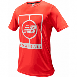 Koszulka treningowa MT833017BRC. T-shirty sportowe męskie New Balance, m, z materiału, bez ramiączek. W wyprzedaży za 69.99 zł.