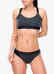 Biustonosz sportowy Ortovox 150 Essential Sports Top. Szare biustonosze sportowe damskie ORTOVOX, xs, bez wzorów, z elastanu, bez ramiączek. Za 258.49 zł.