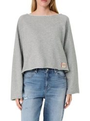 S.Oliver Bluza Kobiety Bawełna szary, 36. Szare bluzy bez kaptura damskie S.Oliver, s, z bawełny. Za 229.95 zł.