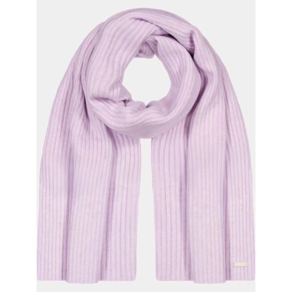 Szalik Damski Barts Kirinda. Fioletowe szaliki i kominy damskie Barts, bez wzorów, z materiału. Za 229.00 zł.