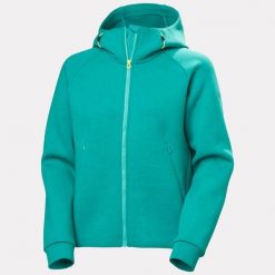 Bluza damska z kapturem Helly Hansen HP Ocean 2.0. Zielone bluzy z kapturem damskie Helly Hansen, na lato, l, z elastanu. Za 527.00 zł.
