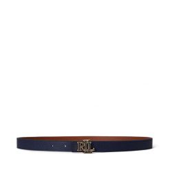 Pasek LAUREN RALPH LAUREN. Niebieskie paski damskie Lauren Ralph Lauren, bez wzorów. Za 419.99 zł.