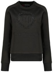 Maison Montaigne Bluza "Fimosai" w kolorze czarnym rozmiar: XL. Czarne bluzy bez kaptura damskie Maison Montaigne, xl. Za 92.21 zł.