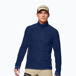 Bluza polarowa męska NORRONA Falketind Warm1 Active. Niebieskie bluzy bez kaptura męskie NORRONA, m, z elastanu. Za 769.99 zł.