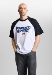 Koszulka sportowa męska Prosto Harvard z krótkim rękawem. Białe t-shirty sportowe męskie Prosto., l, z bawełny, bez ramiączek. Za 144.99 zł.