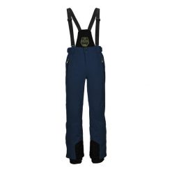 Spodnie narciarskie i snowboardowe męskie Killtec Enosh, na szelkach. Niebieskie spodnie materiałowe męskie KILLTEC, bez wzorów, sportowe. Za 459.00 zł.