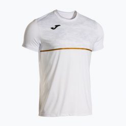 Koszulka do biegania męska Joma Record III. Białe t-shirty sportowe męskie Joma, na lato, m, z elastanu, bez ramiączek, do biegania. Za 92.99 zł.