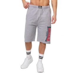 Krótka Lonsdale Logo Jam. Szare szorty męskie Lonsdale, bez wzorów, sportowe. Za 184.50 zł.
