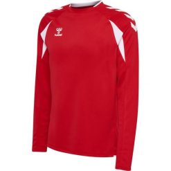 Koszulka z długim rękawem i okrągłym dekoltem Hummel Core 2.0. Białe t-shirty damskie HUMMEL, bez wzorów, bez kołnierzyka. Za 247.00 zł.