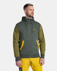 Męska bluza Kilpi SEARA-M. Niebieskie bluzy z kapturem męskie Kilpi, m, z bawełny. Za 189.67 zł.