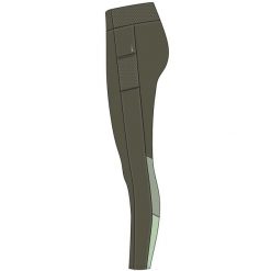 Legginsy fitness damskie Domyos. Czarne legginsy damskie DOMYOS, l, bez wzorów, z elastanu. Za 79.99 zł.