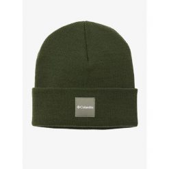 Czapka zimowa Columbia City Trek Heavyweight Beanie - stone green. Zielone czapki męskie Columbia, na zimę, bez wzorów, sportowe. Za 70.99 zł.
