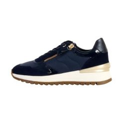 Buty GEOX D DESYA Niebieski. Niebieskie buty sportowe na co dzień damskie Geox, bez wzorów, z tkaniny. W wyprzedaży za 404.50 zł.