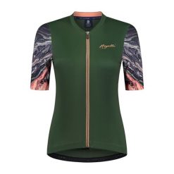 Koszulka rowerowa damska Rogelli Liquid. Czarne topy sportowe damskie Rogelli, l, bez wzorów, z materiału, bez ramiączek. Za 214.00 zł.