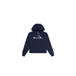 Bluza sportowa damska Champion Hooded. Niebieskie bluzy sportowe damskie CHAMPION, xs. Za 283.45 zł.