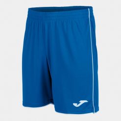 Spodenki do piłki nożnej męskie Joma Liga. Białe szorty męskie Joma, z materiału, bez kołnierzyka. Za 54.94 zł.
