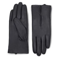 Rękawiczki Damskie Lasocki. Czarne rękawiczki damskie Lasocki, bez wzorów. Za 119.99 zł.