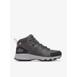 Buty turystyczne męskie Columbia Peakfreak II Mid Outdry Leather. Szare buty trekkingowe męskie Columbia, bez zapięcia, trekkingowe. Za 471.99 zł.