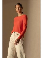 Perfect Cashmere Kaszmirowy sweter "Oprah" w kolorze pomarańczowym rozmiar: L. Pomarańczowe swetry klasyczne damskie Perfect Cashmere, l, z kaszmiru, bez kołnierzyka. Za 436.14 zł.