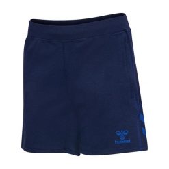Szorty damskie Hummel Move 2.0. Niebieskie spodenki sportowe damskie HUMMEL, na fitness i siłownię. Za 263.00 zł.