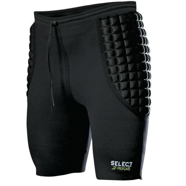 Spodenki bramkarskie Select 6420. Czarne szorty męskie Select, bez wzorów, sportowe. Za 255.45 zł.