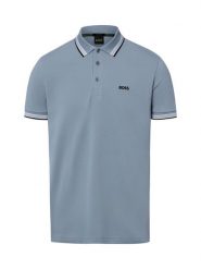 BOSS Green koszulka polo - Paddy Mężczyźni Bawełna (100%) niebieski, M. Niebieskie koszulki polo męskie Boss Green, m, bez wzorów, z bawełny, bez ramiączek. Za 449.95 zł.