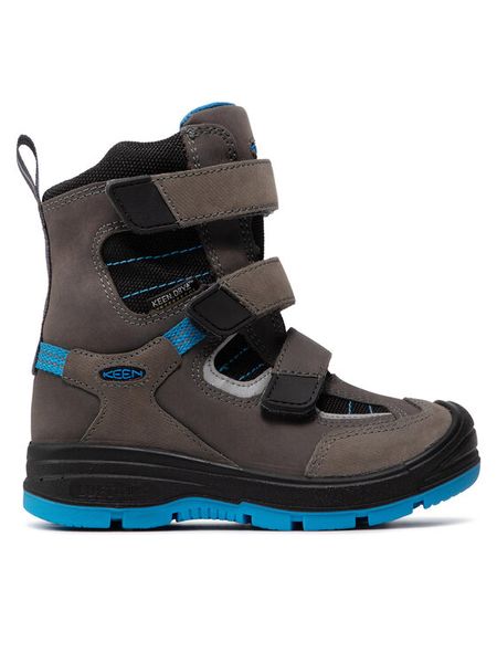 Keen Śniegowce Redwood Winter Wp 1023678 Szary. Szare buty zimowe chłopięce Keen, z nubiku. Za 319.99 zł.