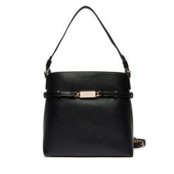 Torebka TWINSET. Czarne torebki klasyczne damskie Twinset, bez wzorów, bez dodatków. Za 399.99 zł.