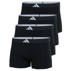 Bokserki Active Flex Cotton Body 4 pak. Bokserki męskie Adidas, bez wzorów, z bawełny. Za 250.00 zł.