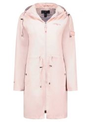 Geographical Norway Parka "Dagny" w kolorze jasnoróżowym rozmiar: M. Różowe parki damskie Geographical Norway, m, z aplikacjami. Za 184.46 zł.