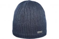 Czapka męska Eisglut Kaig Cotton beanie zimowa wełniana. Niebieskie czapki męskie EISGLUT, na zimę, bez wzorów, z bawełny. Za 174.50 zł.