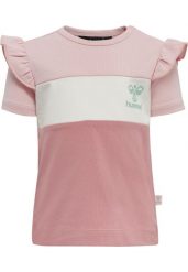 T-shirt dla dziewczynki Hummel Isla. Czerwone koszulki dziewczęce HUMMEL, l, bez wzorów, z bawełny, bez ramiączek. Za 116.50 zł.