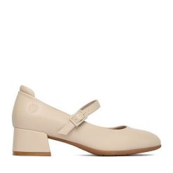 Czółenka Go Soft. Brązowe czółenka damskie GO SOFT, bez wzorów, bez obcasa. Za 129.99 zł.